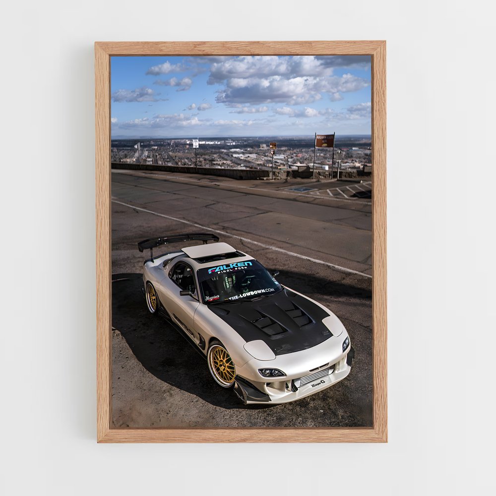 Poster Route Sombre – affiche Mazda (vue 4)
